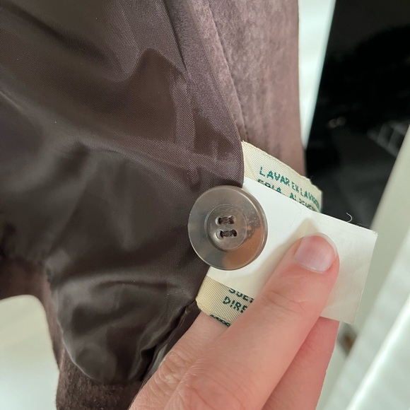 Vintage St. John's Bay Dark Brown Suede Jacket - Picture 5 of 8